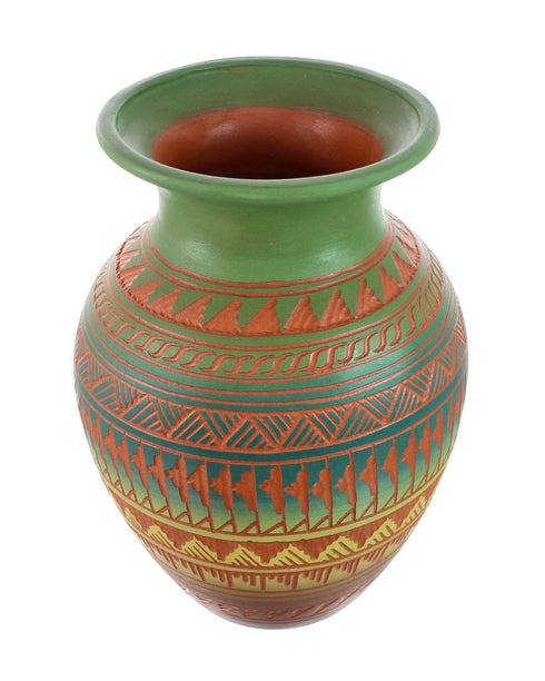 Navajo Hand Crafted Pottery By Artist Derrick Watchman AX129336